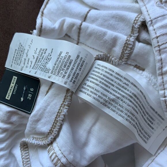 NWT Abercrombie cotton shorts 28  - Picture 9 of 9